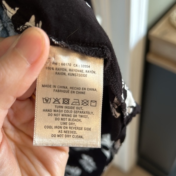 Maeve (Anthropologie) high/low button-up shirt - Picture 8 of 11